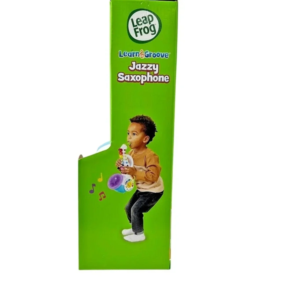 LeapFrog Learn & Groove Jazzy Saxophone with Accessories, Baby and‎ Toddler Toys
